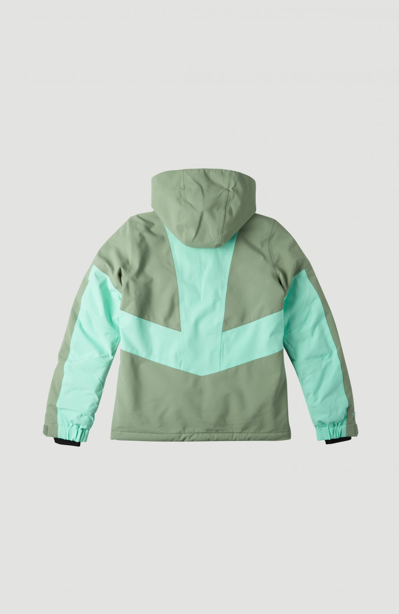 Coral Snow Jacket | Lily Pad -A
