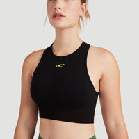 Active Seamless Sports Bra | BlackOut - A