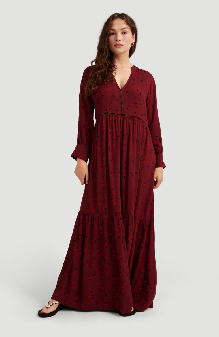 Endless Summer Maxi Dress | Red With Pink or Purple