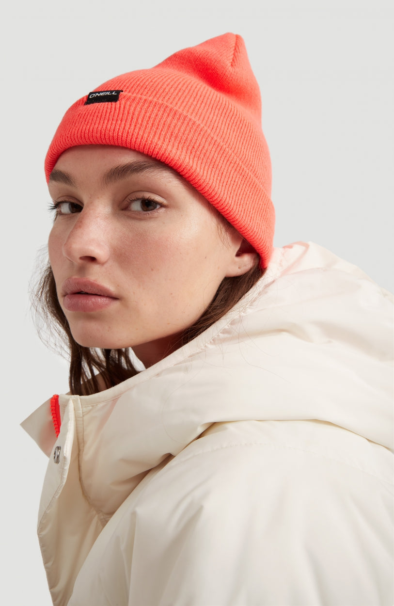 Chamonix Beanie | Fiery Coral