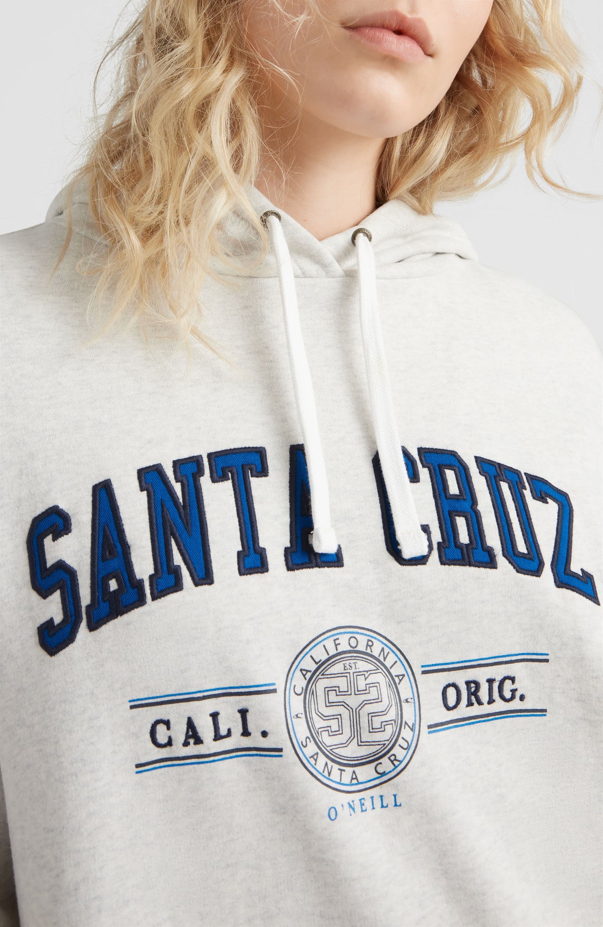 Surf State Sweat Dress | White Melange