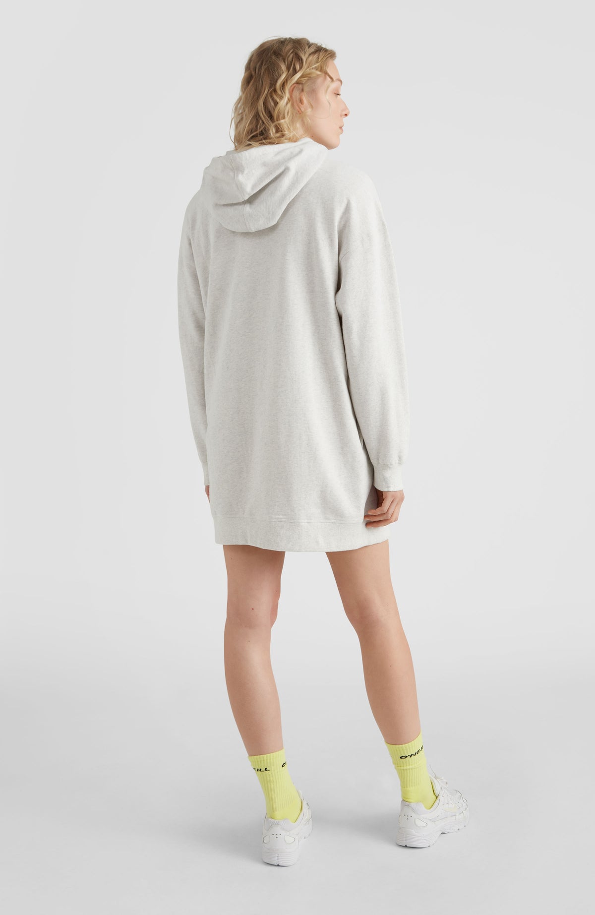 Surf State Sweat Dress | White Melange