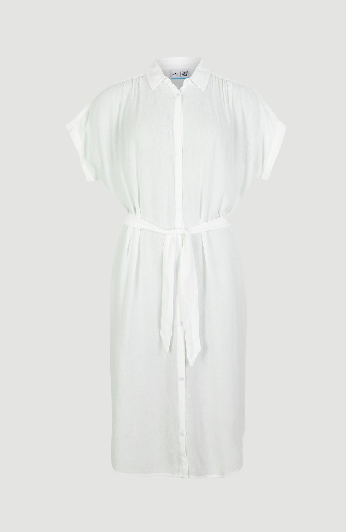 Cali Beach Shirt Dress | Snow White