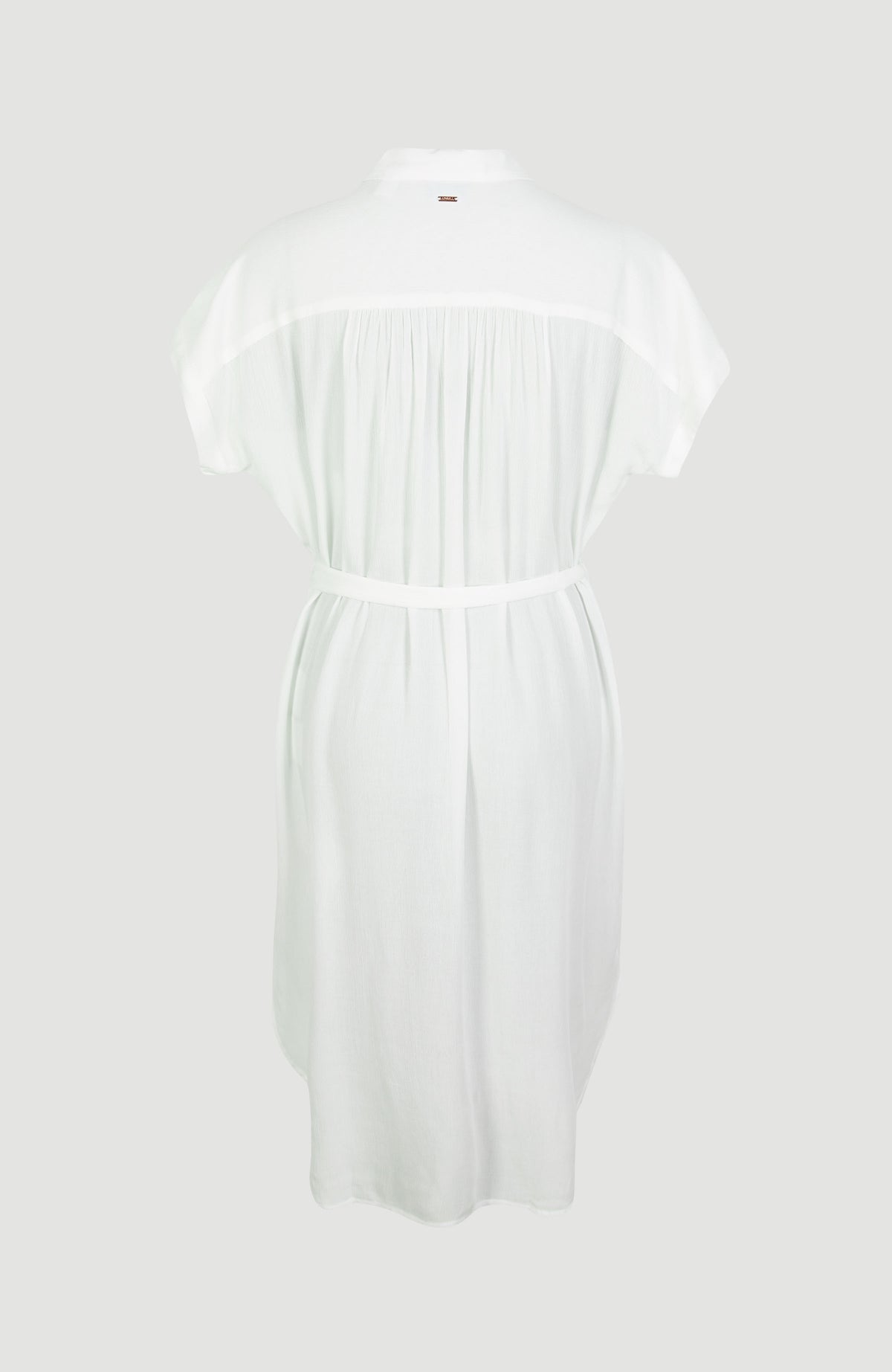 Cali Beach Shirt Dress | Snow White