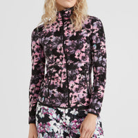 All Over Print Clime Fleece | Blue Ice Flower