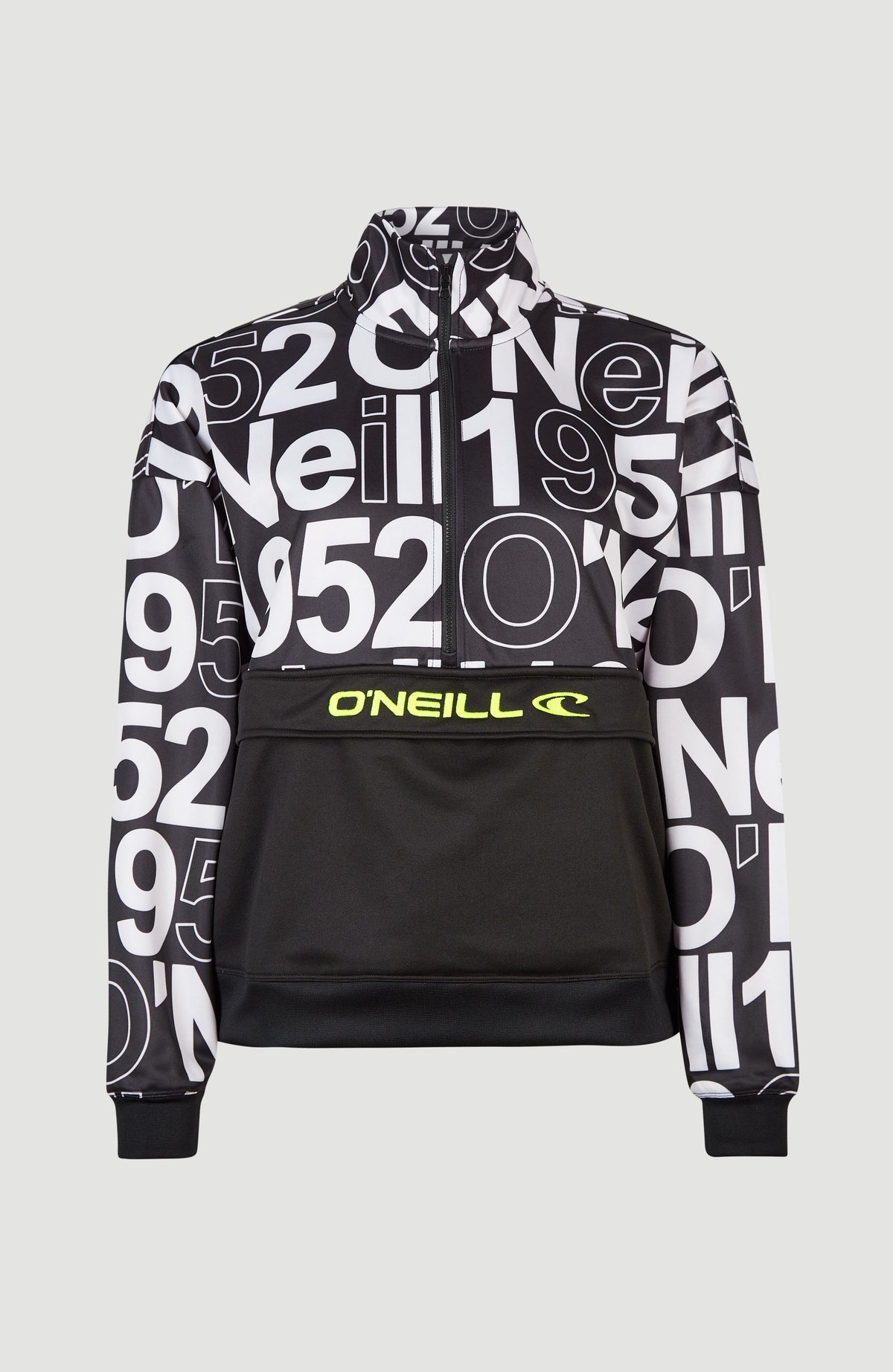 All Over Print Rutile Anorak Fleece | White Wording 1952