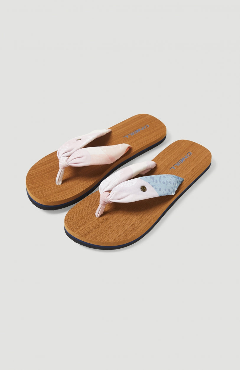 Ditsy Sun Algae Sandals | Beige AO
