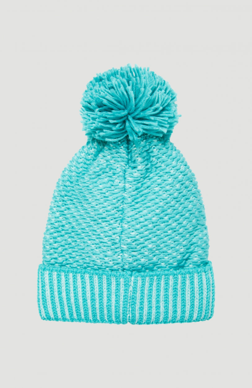 Chunky Beanie | Aqua Sea Colour Block