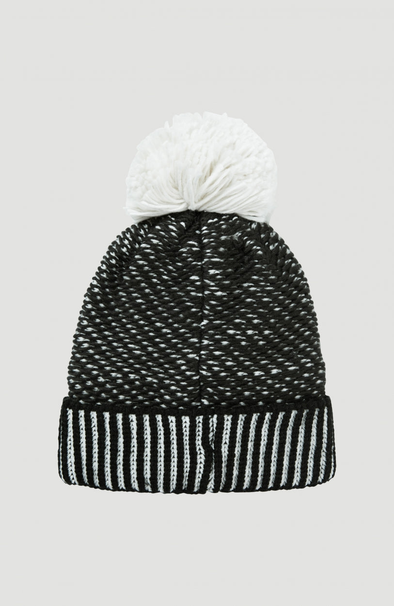 Chunky Beanie | Black Out Colour Block
