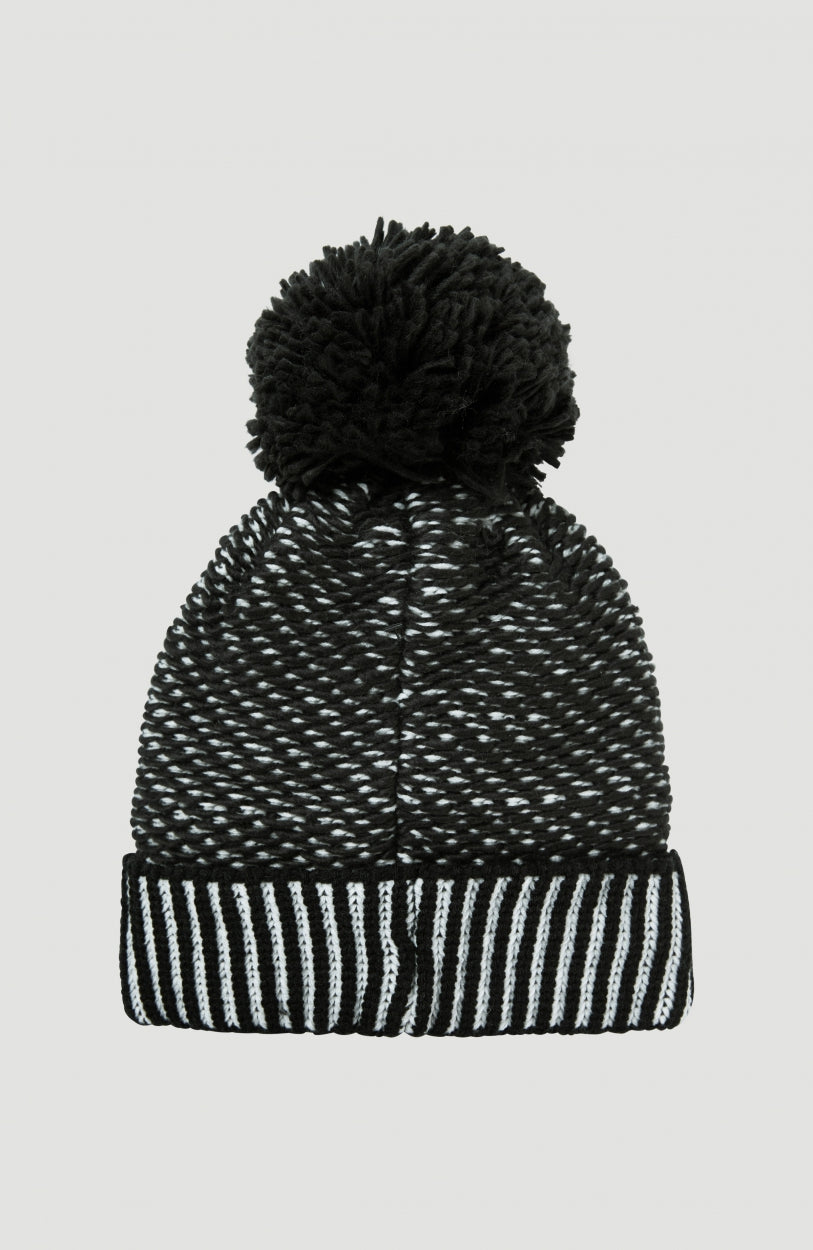 Chunky Beanie | Black Out Colour Block