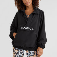 Active Swim-To-Gym Hooded Anorak Jacket | Black Out