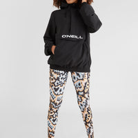 Active Swim-To-Gym Hooded Anorak Jacket | Black Out