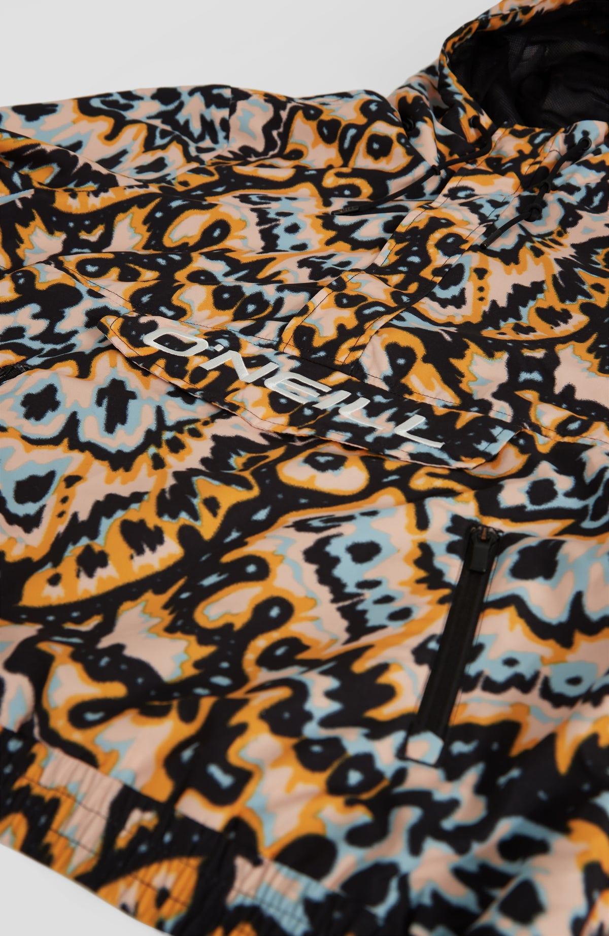 Active Swim-To-Gym Hooded Anorak Jacket | Orange AO 1