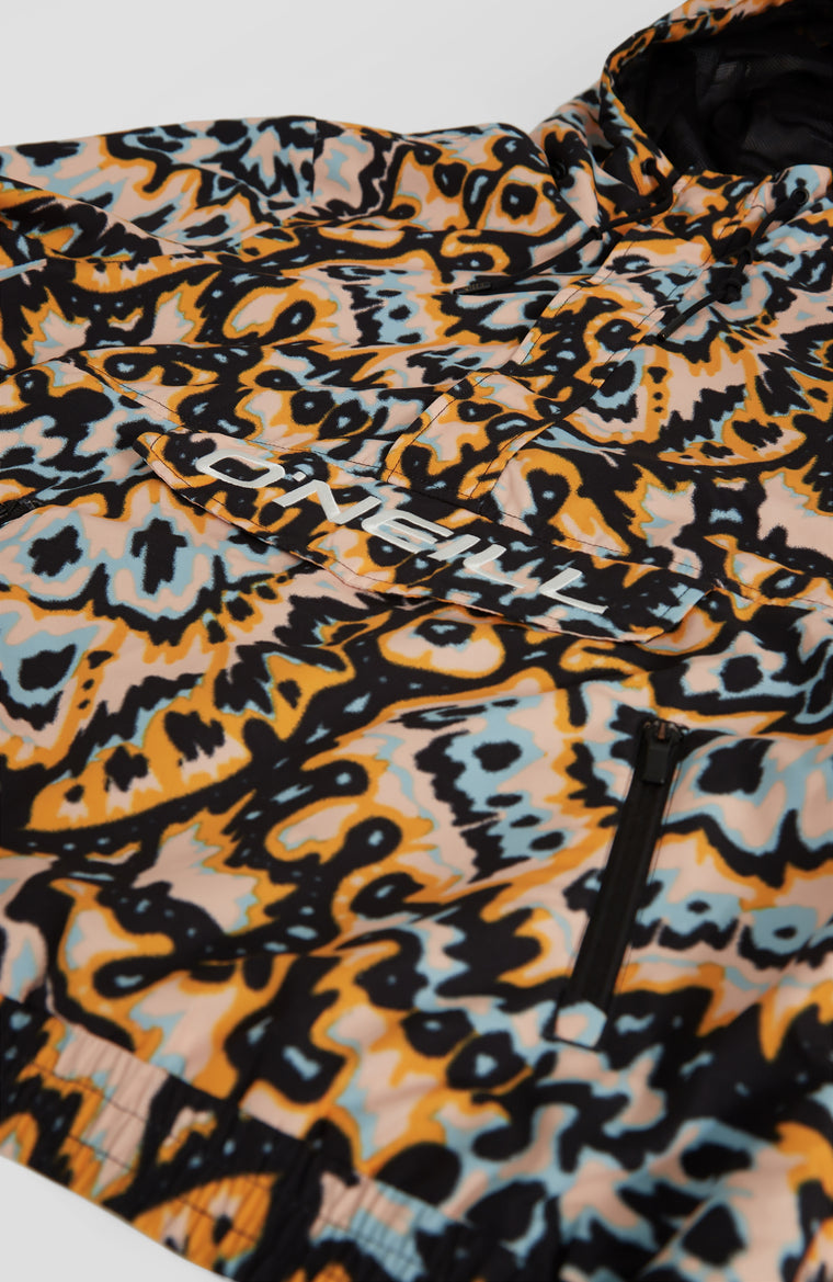 Active Swim-To-Gym Hooded Anorak Jacket | Orange AO 1