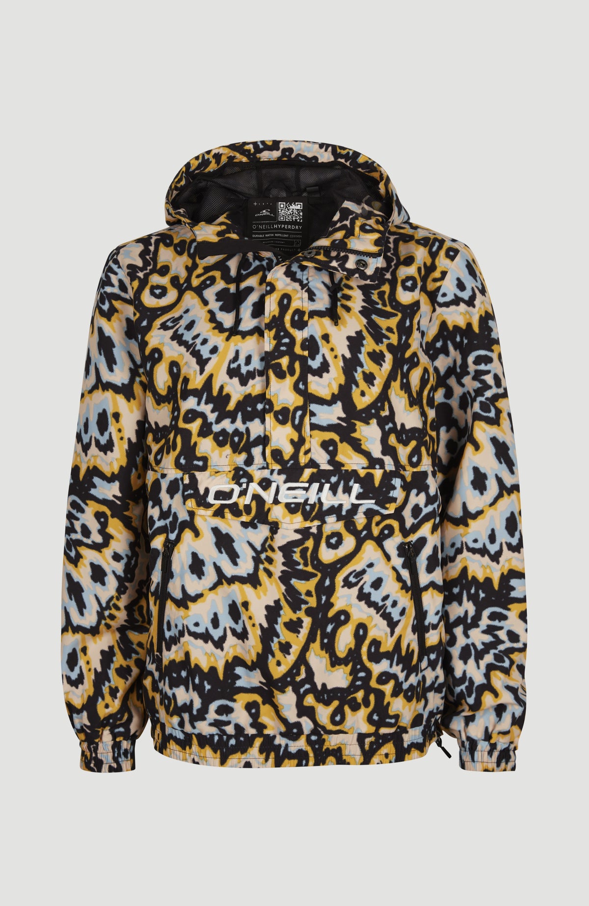 Active Swim-To-Gym Hooded Anorak Jacket | Orange AO 1