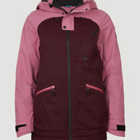 Ametrine Snow Jacket | Chateau Rose Colour Block