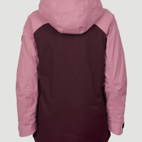 Ametrine Snow Jacket | Chateau Rose Colour Block