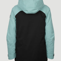 Ametrine Snow Jacket | Aqua Sea Colour Block
