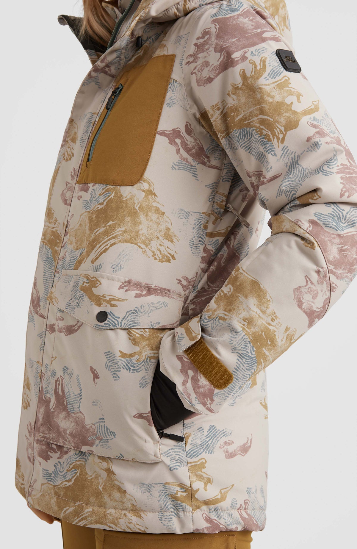 Utility Hybrid Snow Jacket | Light Camo