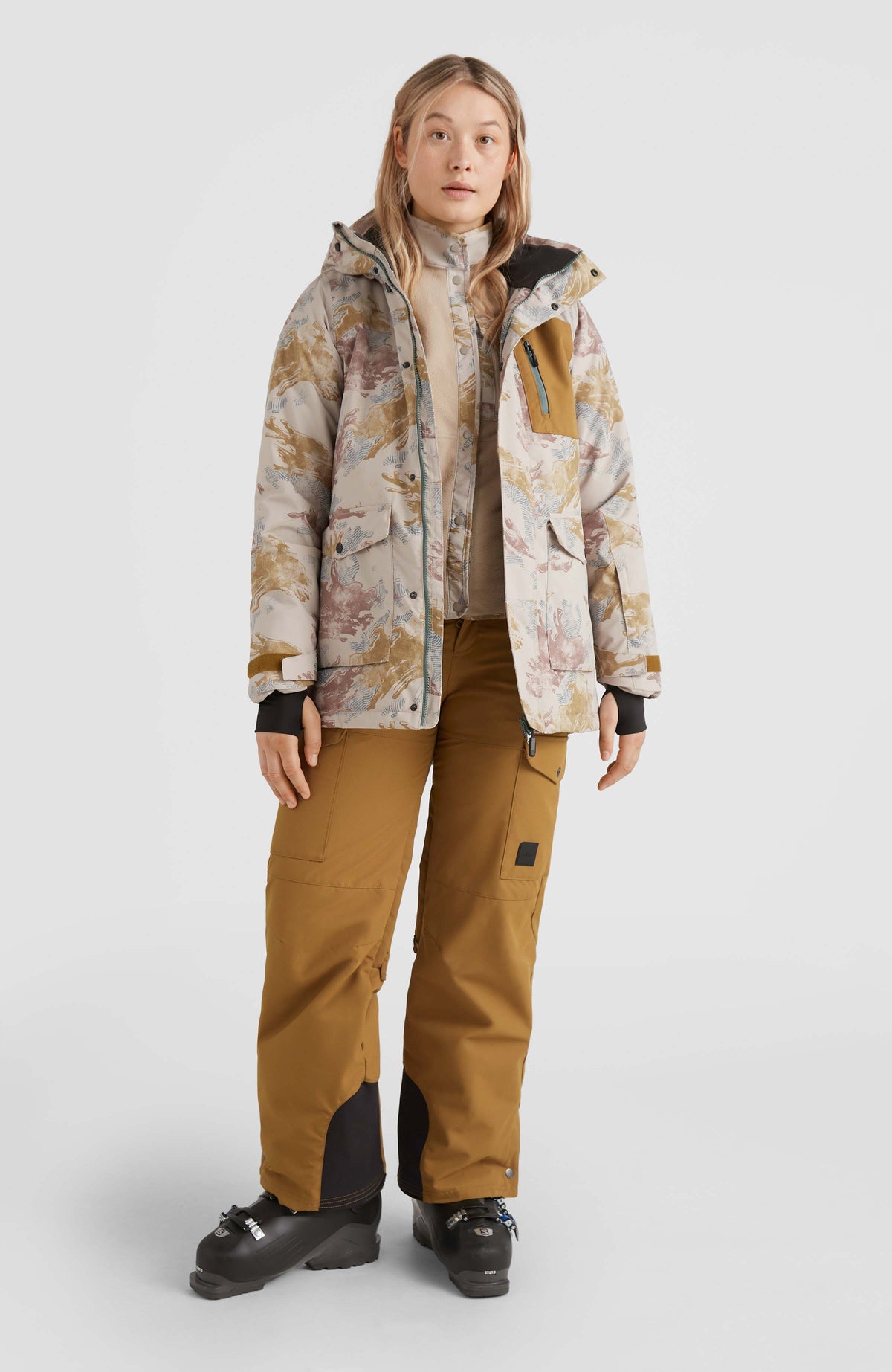 Utility Hybrid Snow Jacket | Light Camo