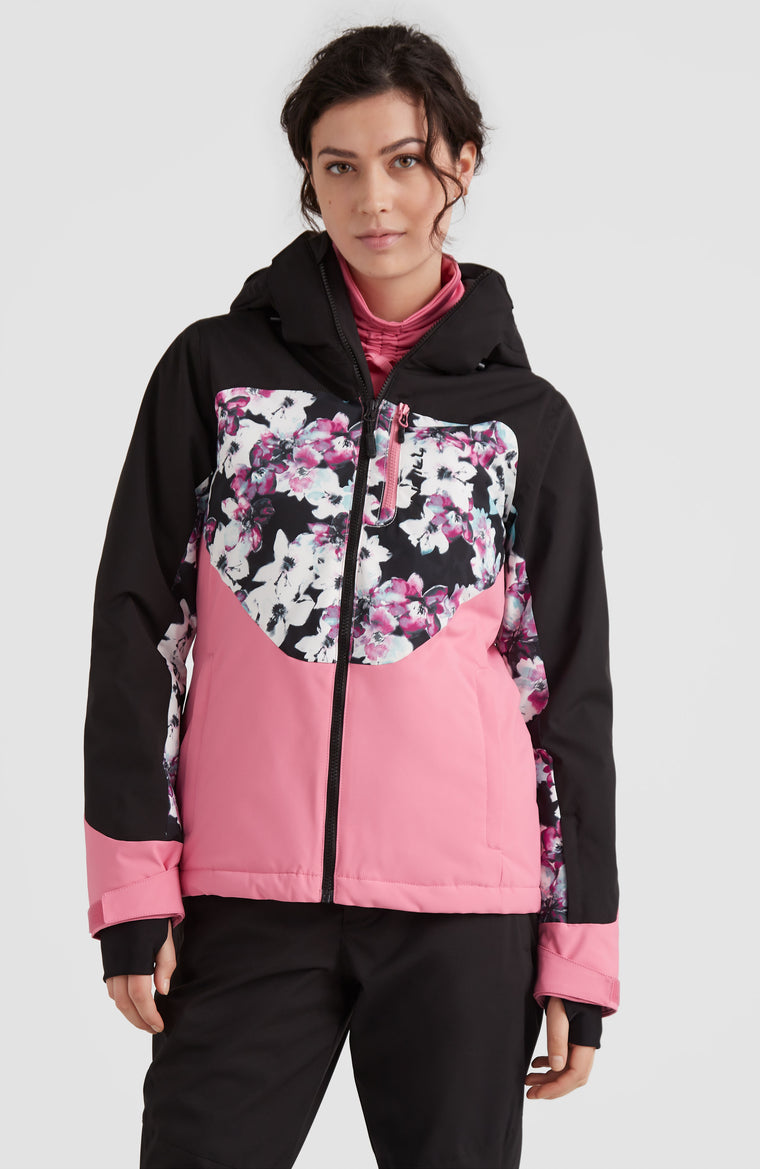 Diamond Snow Jacket | Blue Ice Flower