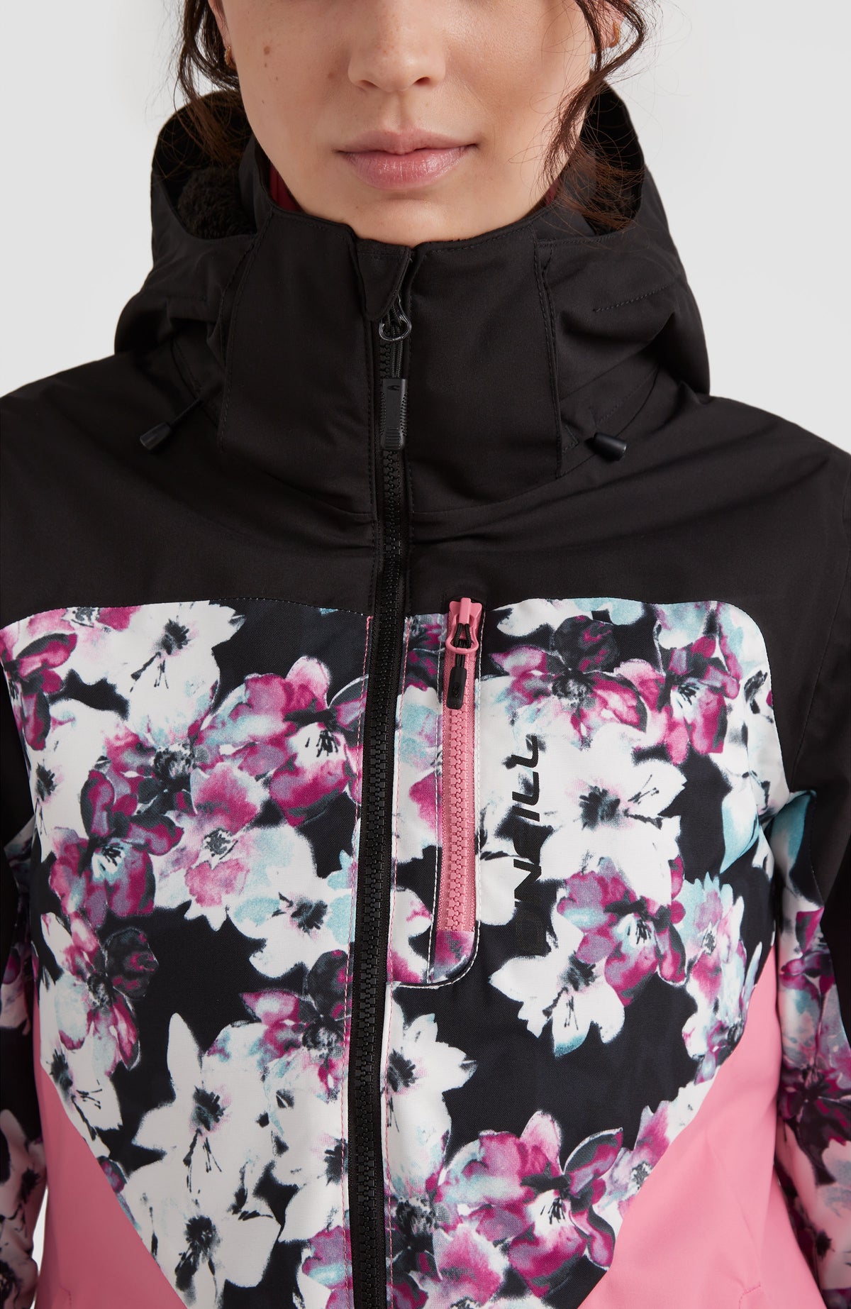 Diamond Snow Jacket | Blue Ice Flower