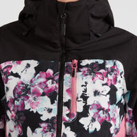 Diamond Snow Jacket | Blue Ice Flower