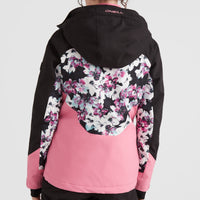 Diamond Snow Jacket | Blue Ice Flower