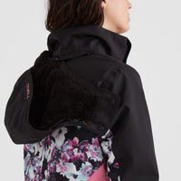 Diamond Snow Jacket | Blue Ice Flower