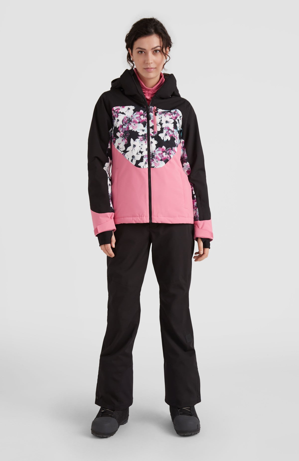 Diamond Snow Jacket | Blue Ice Flower