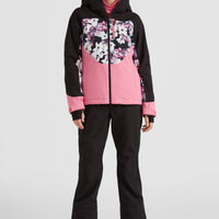 Diamond Snow Jacket | Blue Ice Flower