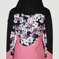 Diamond Snow Jacket | Blue Ice Flower