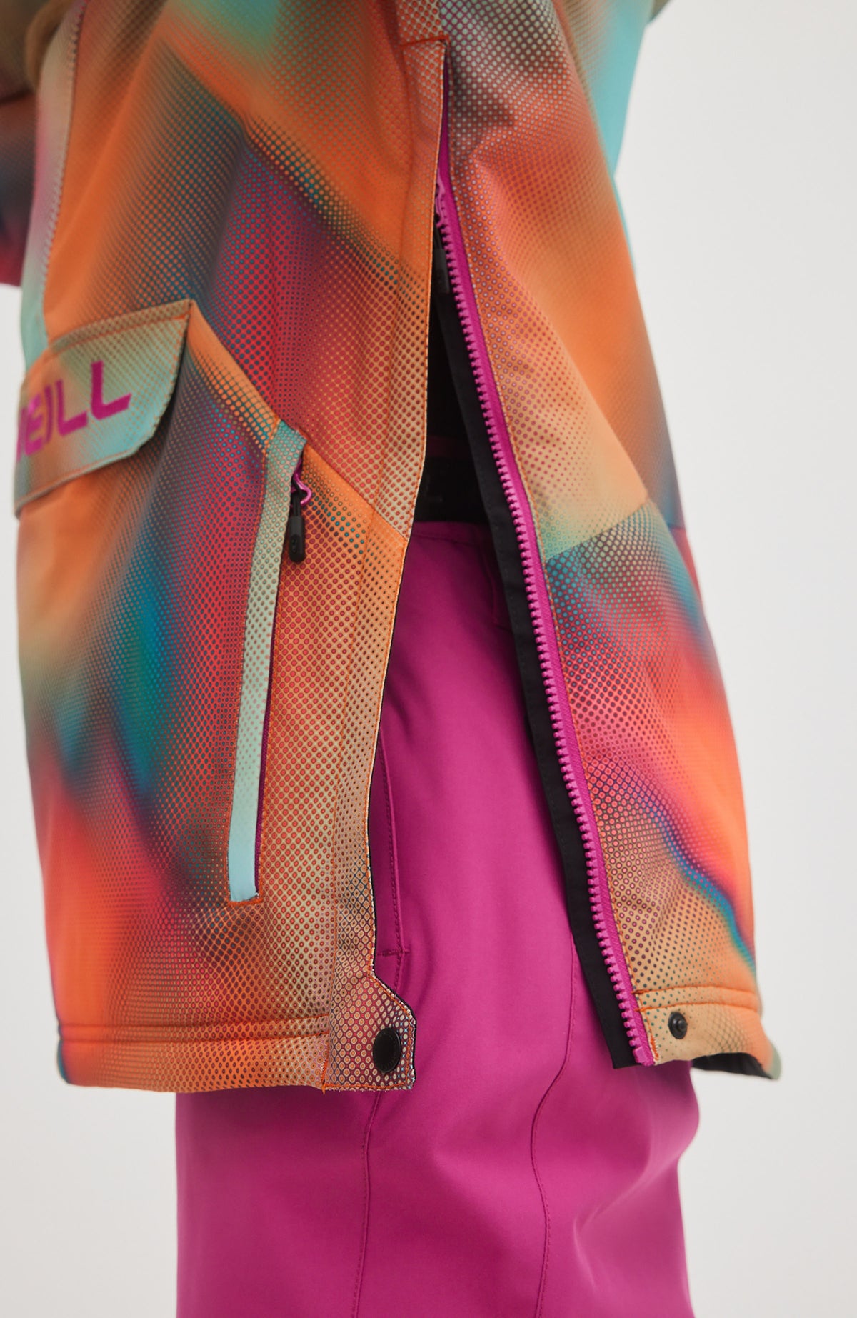 O'Riginals Snow Jacket | Dark Blue Fade Halftone