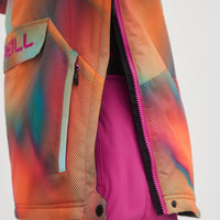 O'Riginals Snow Jacket | Dark Blue Fade Halftone