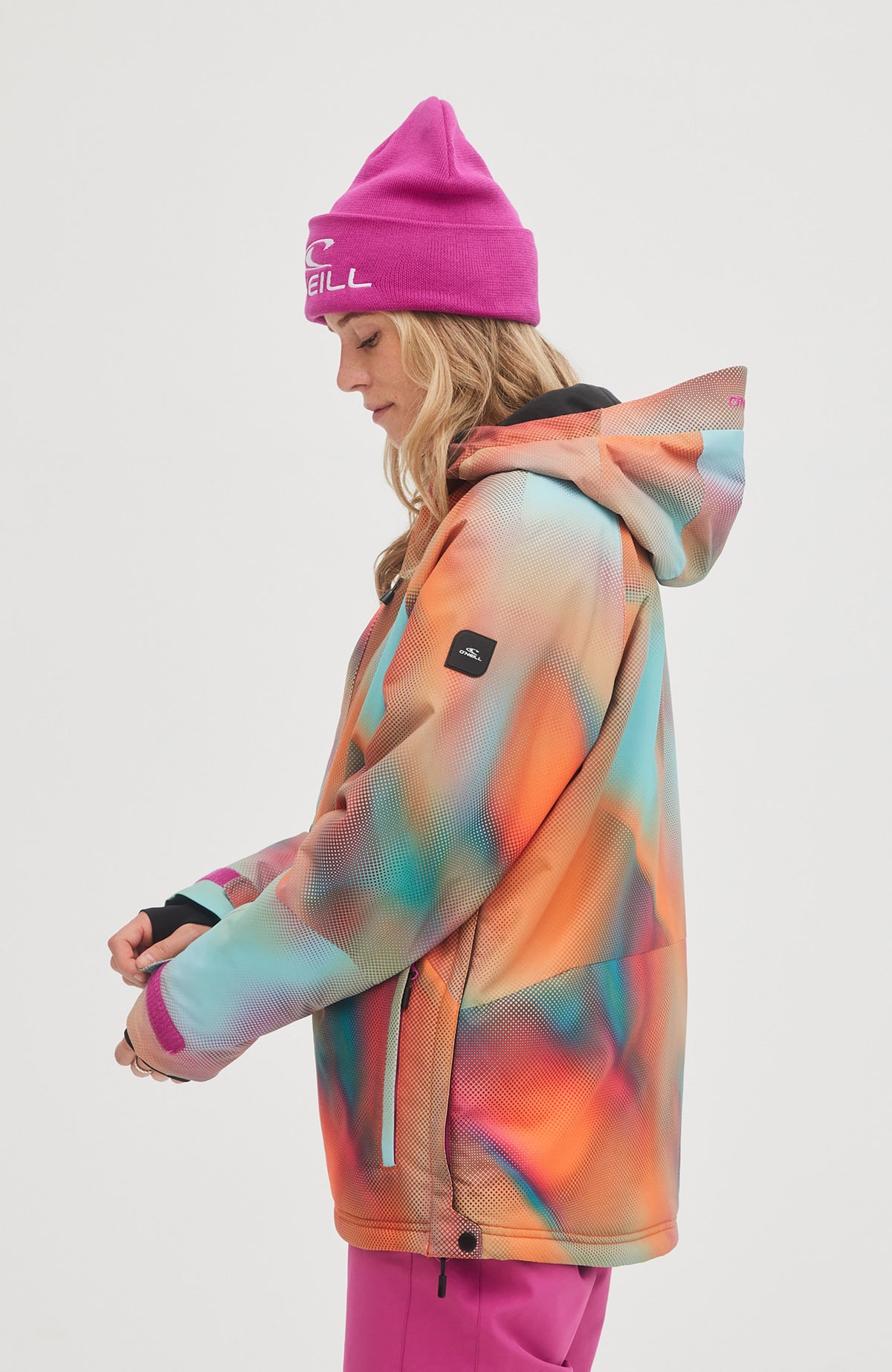 O'Riginals Snow Jacket | Dark Blue Fade Halftone