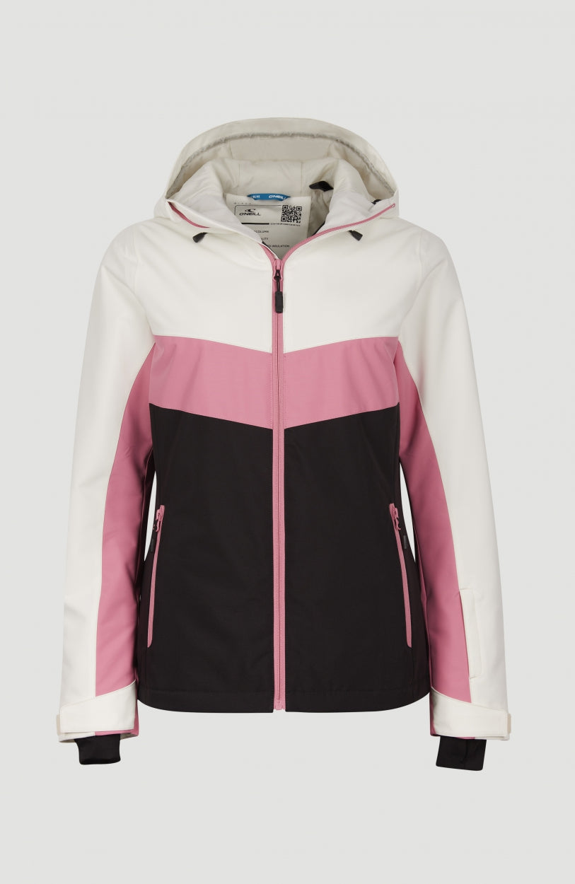 Aplite Snow Jacket | Snow White Colour Block