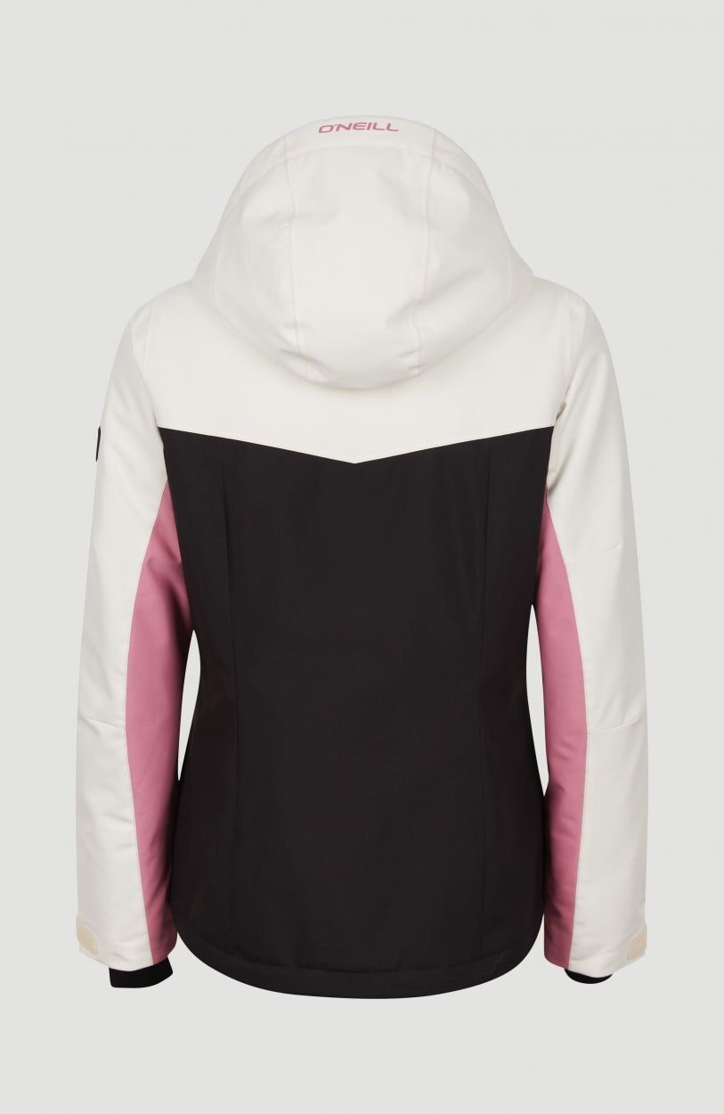 Aplite Snow Jacket | Snow White Colour Block