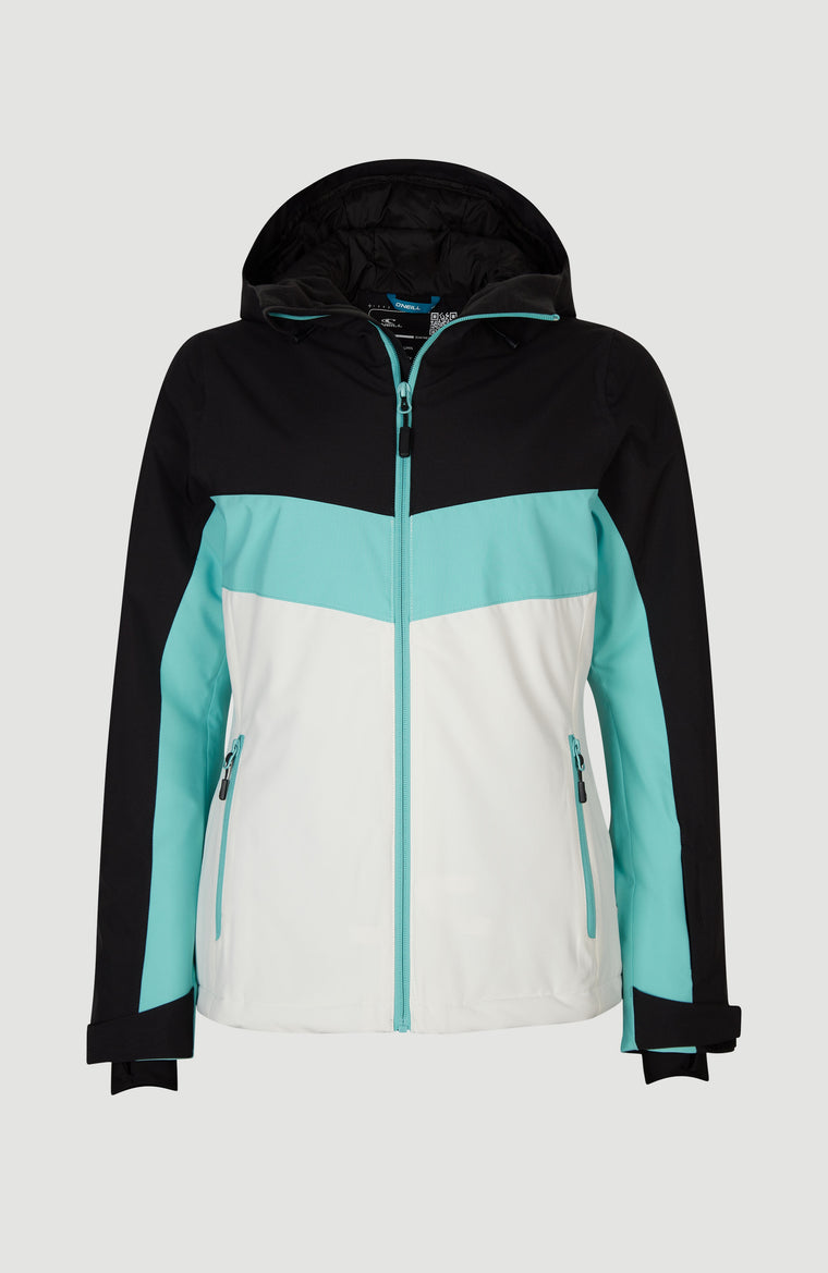 Aplite Snow Jacket | Black Out Colour Block