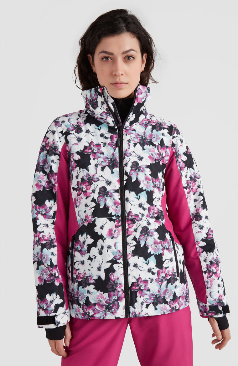 Adelite Snow Jacket | Blue Ice Flower