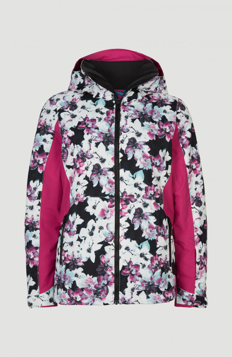 Adelite Snow Jacket | Blue Ice Flower