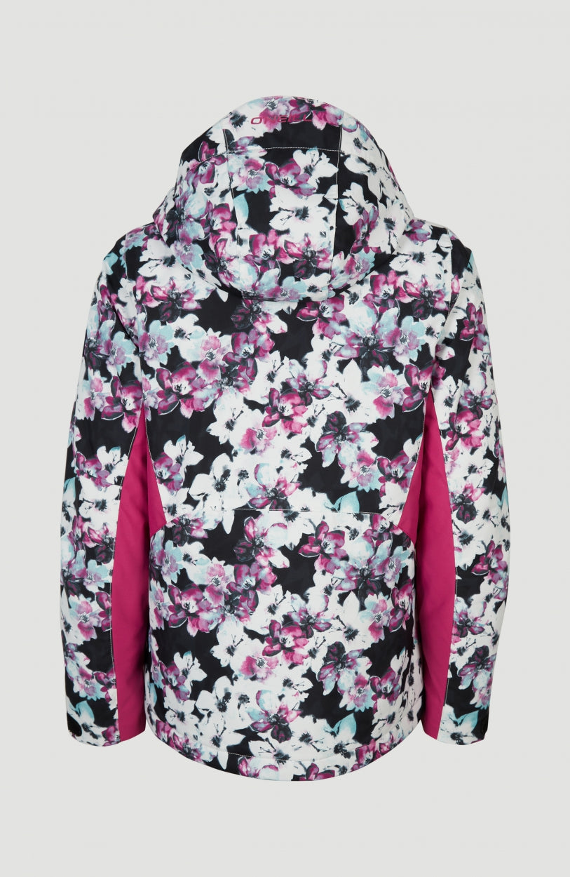 Adelite Snow Jacket | Blue Ice Flower