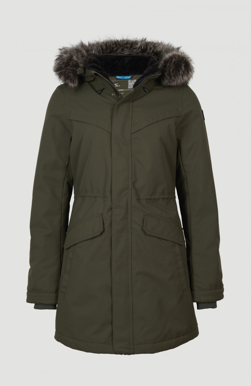 Journey Parka Jacket | Forest Night