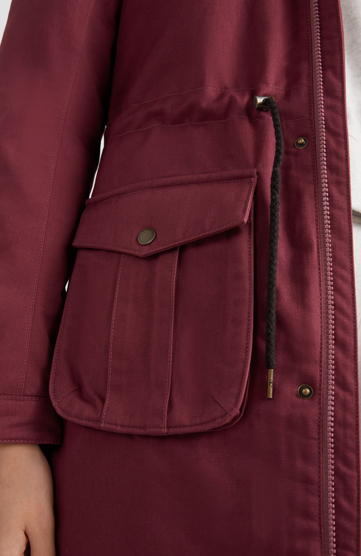 Cotton Journey Parka Jacket | Nocturne