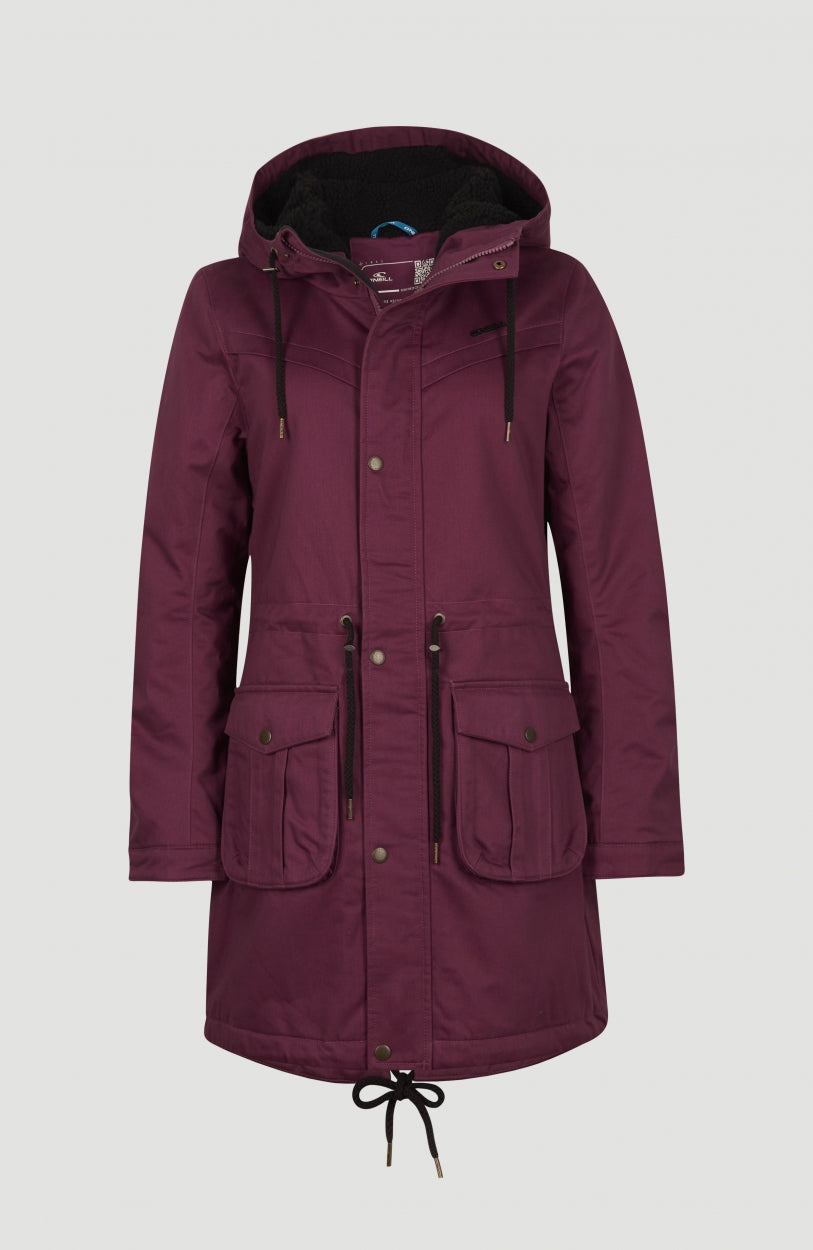 Cotton Journey Parka Jacket | Nocturne