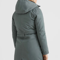 Cotton Journey Parka Jacket | Balsam Green