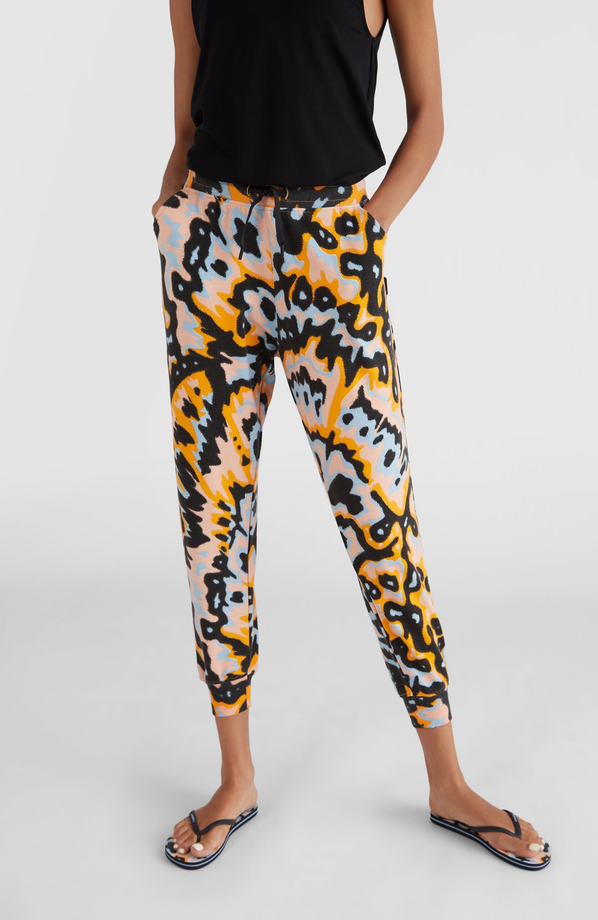 Yoga Sweatpants | Orange AO 1