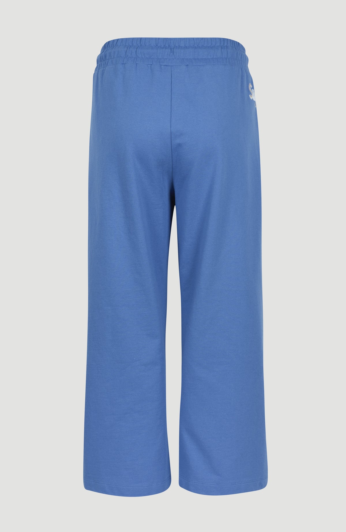 Culotte Wide Leg High-Waist Sweatpants | Palace Blue