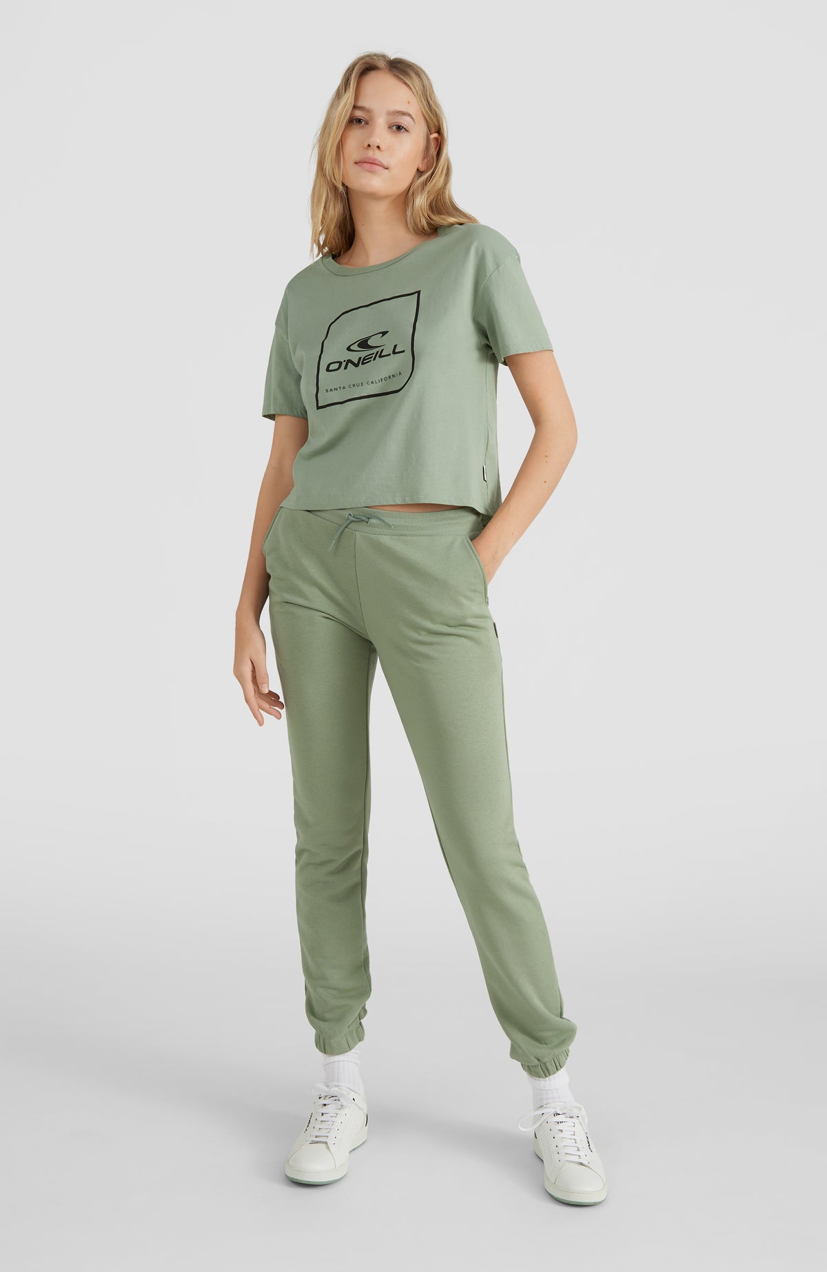 Cube Mid-Waist Sweatpants | Lily Pad