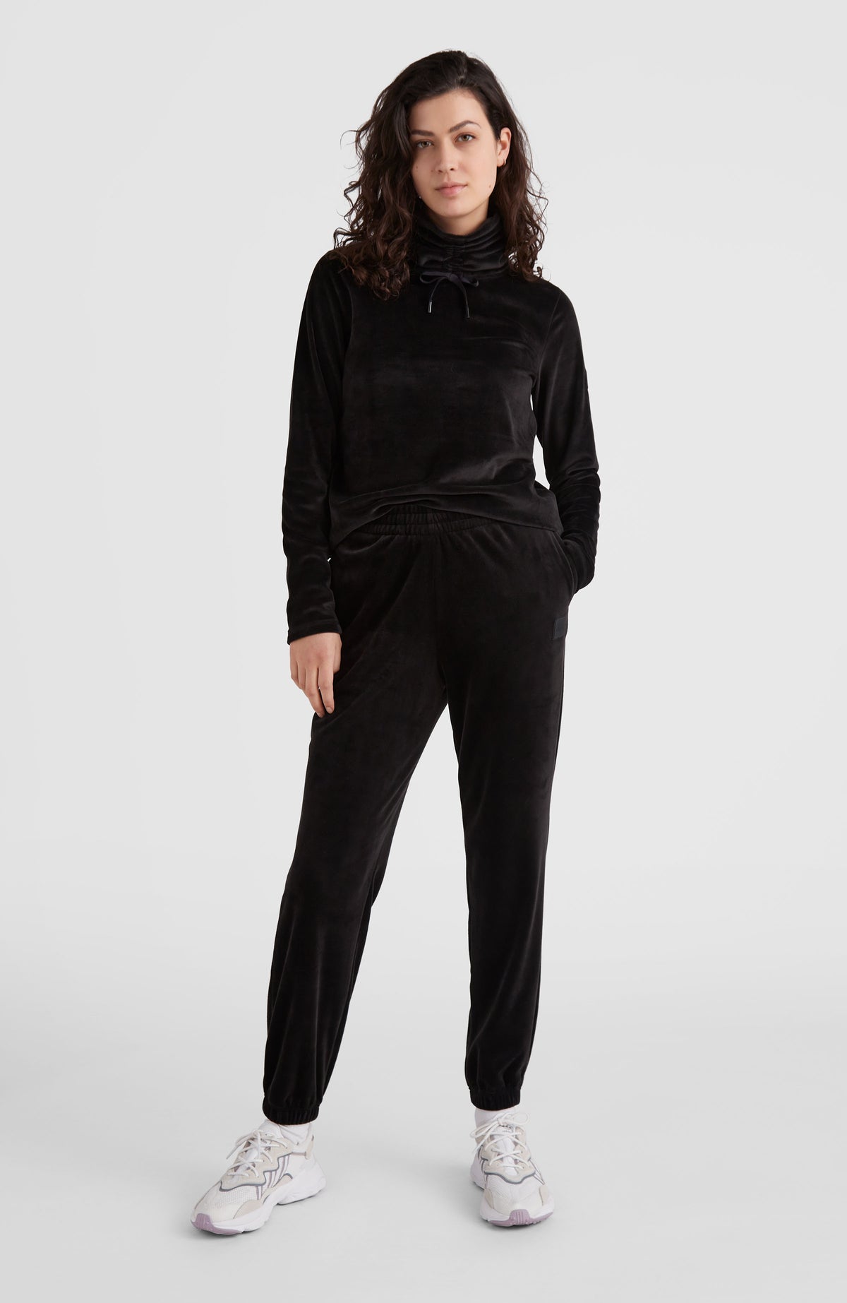 Velour Sweatpants | Black Out