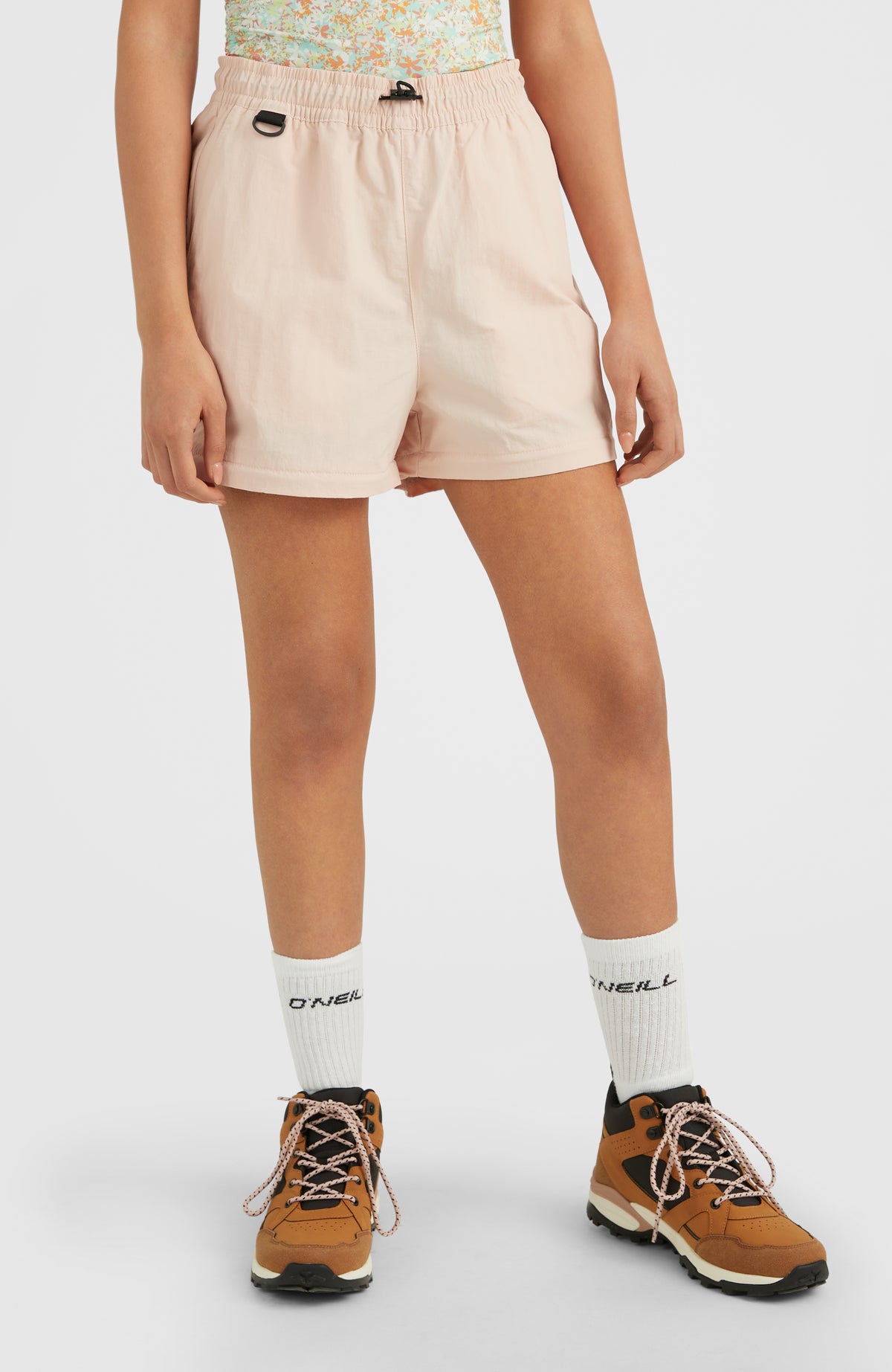 Tour Convertible High-Waist Zip Pants | Peach Whip
